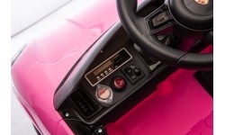 Pojazd elektryczny Porsche Cayenne, różowy