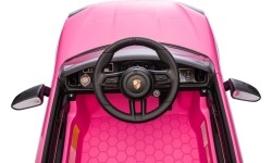 Pojazd elektryczny Porsche Cayenne, różowy