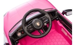 Pojazd elektryczny Porsche Cayenne, różowy