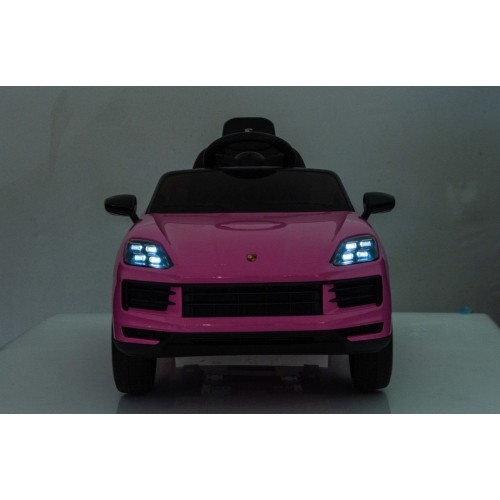 Pojazd elektryczny Porsche Cayenne, różowy