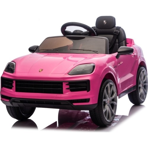 Pojazd elektryczny Porsche Cayenne, różowy