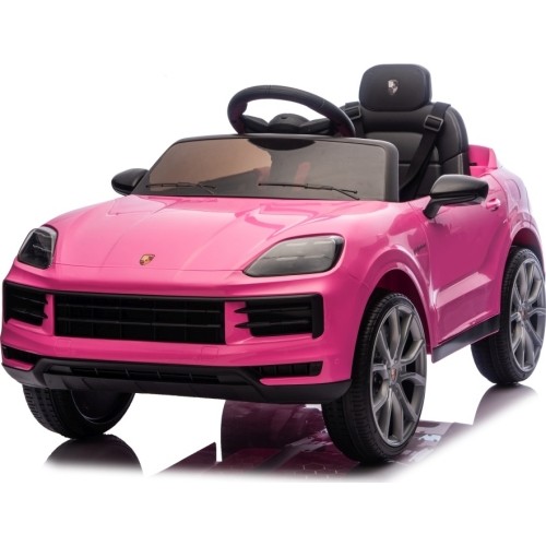 Pojazd elektryczny Porsche Cayenne, różowy