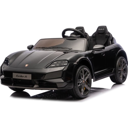 Pojazd elektryczny Porsche Taycan Turbo S, czarny
