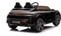 Pojazd elektryczny Porsche Taycan Turbo S, czarny