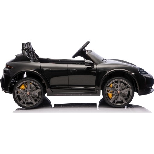 Pojazd elektryczny Porsche Taycan Turbo S, czarny