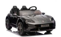 Pojazd elektryczny Porsche Taycan Turbo S, czarny