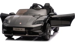 Pojazd elektryczny Porsche Taycan Turbo S, czarny
