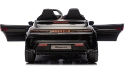 Pojazd elektryczny Porsche Taycan Turbo S, czarny