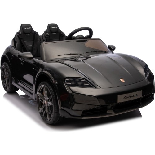 Pojazd elektryczny Porsche Taycan Turbo S, czarny