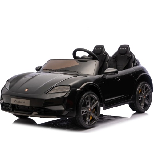 Pojazd elektryczny Porsche Taycan Turbo S, czarny