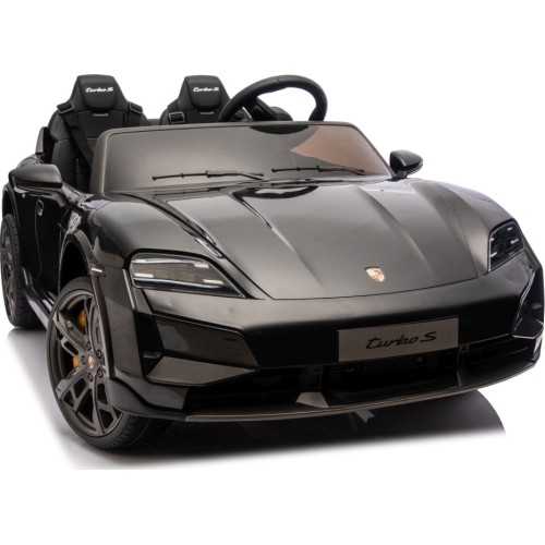Pojazd elektryczny Porsche Taycan Turbo S, czarny
