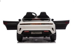 Pojazd elektryczny dla dzieci Porsche Taycan Turbo S, biały
