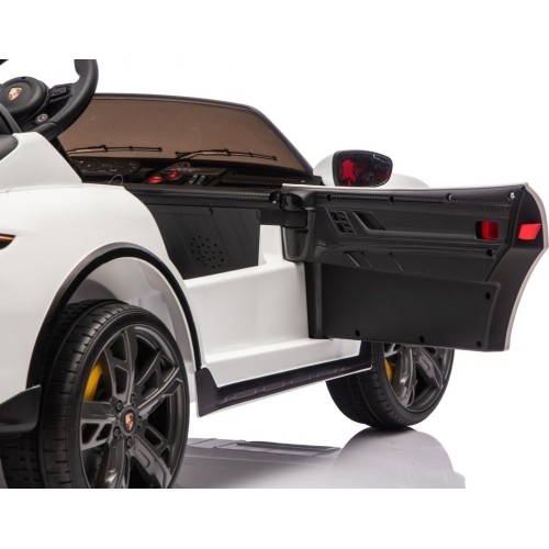 Pojazd elektryczny dla dzieci Porsche Taycan Turbo S, biały
