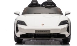 Pojazd elektryczny dla dzieci Porsche Taycan Turbo S, biały