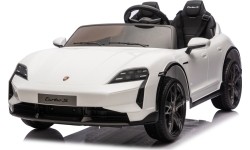 Pojazd elektryczny dla dzieci Porsche Taycan Turbo S, biały