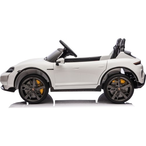 Pojazd elektryczny dla dzieci Porsche Taycan Turbo S, biały