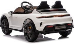 Pojazd elektryczny dla dzieci Porsche Taycan Turbo S, biały