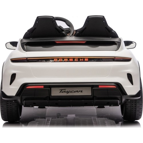 Pojazd elektryczny dla dzieci Porsche Taycan Turbo S, biały