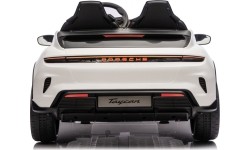 Pojazd elektryczny dla dzieci Porsche Taycan Turbo S, biały