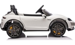 Pojazd elektryczny dla dzieci Porsche Taycan Turbo S, biały