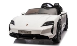 Pojazd elektryczny dla dzieci Porsche Taycan Turbo S, biały