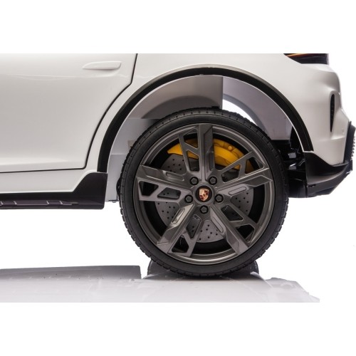 Pojazd elektryczny dla dzieci Porsche Taycan Turbo S, biały