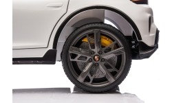 Pojazd elektryczny dla dzieci Porsche Taycan Turbo S, biały