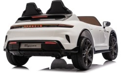 Pojazd elektryczny dla dzieci Porsche Taycan Turbo S, biały