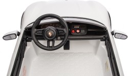 Pojazd elektryczny dla dzieci Porsche Taycan Turbo S, biały