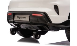 Pojazd elektryczny dla dzieci Porsche Taycan Turbo S, biały