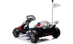 Gokart BMW z funkcją driftu, biały