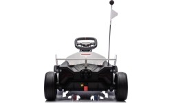 Gokart BMW z funkcją driftu, biały