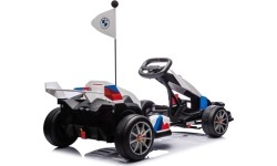 Gokart BMW z funkcją driftu, biały