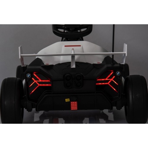 Gokart BMW z funkcją driftu, biały