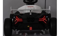 Gokart BMW z funkcją driftu, biały