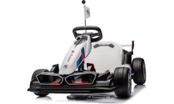 Gokart BMW z funkcją driftu, biały
