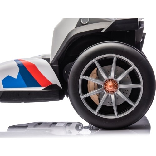 Gokart BMW z funkcją driftu, biały