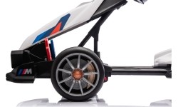 Gokart BMW z funkcją driftu, biały