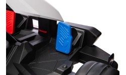 Gokart BMW z funkcją driftu, biały
