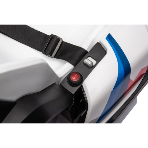 Gokart BMW z funkcją driftu, biały
