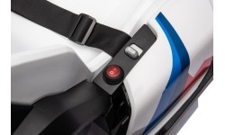 Gokart BMW z funkcją driftu, biały