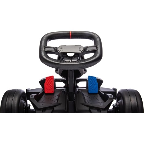 Gokart BMW z funkcją driftu, biały