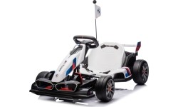 Gokart BMW z funkcją driftu, biały