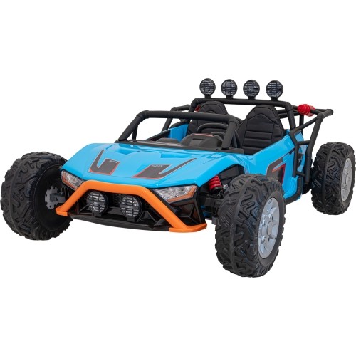 Pojazd elektryczny Buggy Racing 5, niebieski