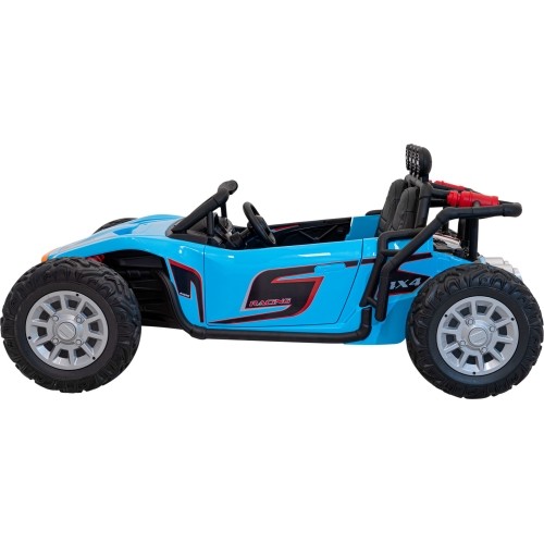Pojazd elektryczny Buggy Racing 5, niebieski
