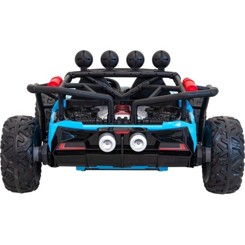 Pojazd elektryczny Buggy Racing 5, niebieski