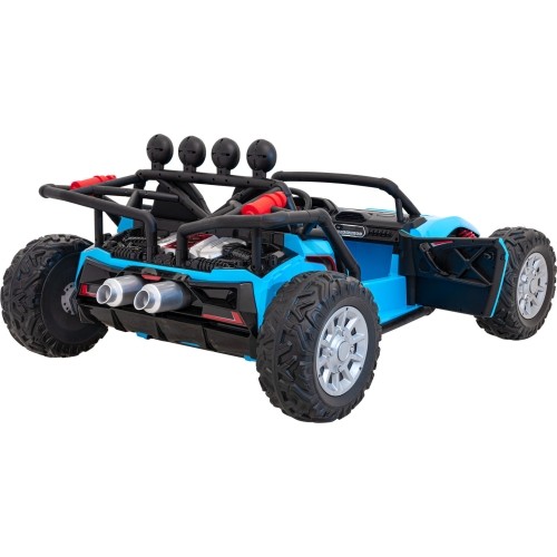 Pojazd elektryczny Buggy Racing 5, niebieski