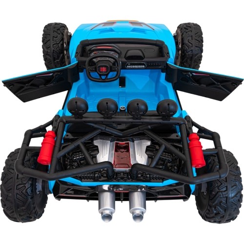Pojazd elektryczny Buggy Racing 5, niebieski