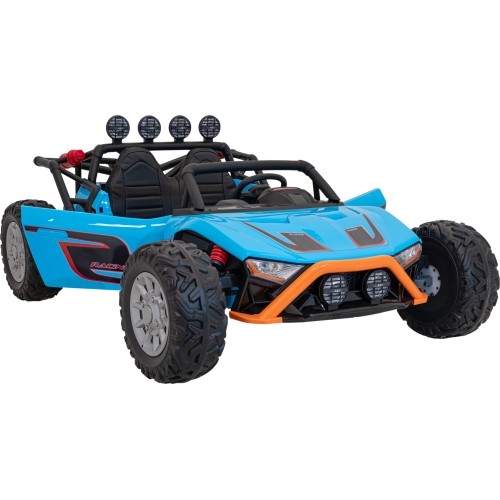 Pojazd elektryczny Buggy Racing 5, niebieski