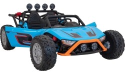 Pojazd elektryczny Buggy Racing 5, niebieski